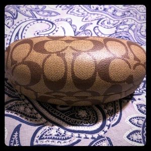 Coach sunglasses case